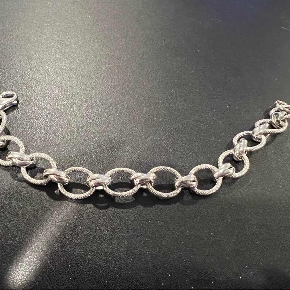 Sterling silver bracelet 7 inches